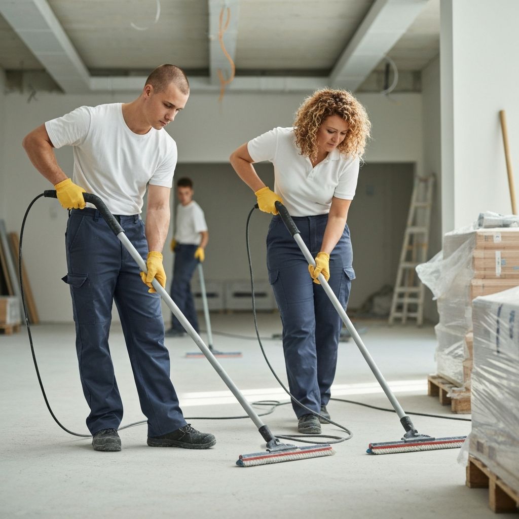 Post-Construction Clean - Professional cleaning service in King County WA